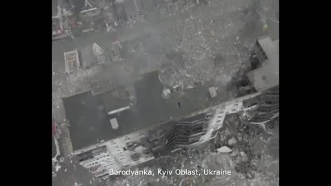 City In Ukraine Devastated By Russian Shelling