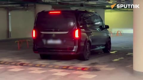 Tucker Carlson's car with equipment has left the Moscow hotel where he was staying earlier