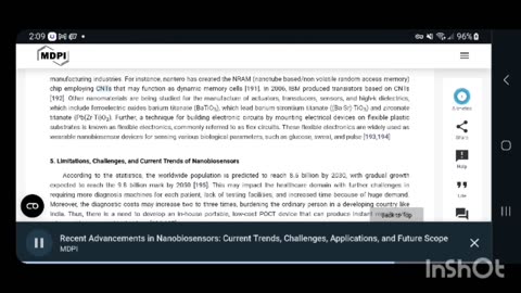 What Are the Different Types Of Biosensors, Their Current Uses And Future Trends? - 5/6G "And Beyond" THZ BIOSENSING SDG DIGITAL IMT-2030 6G (BAN)mRnA-LNPnano|MC|IoBnT