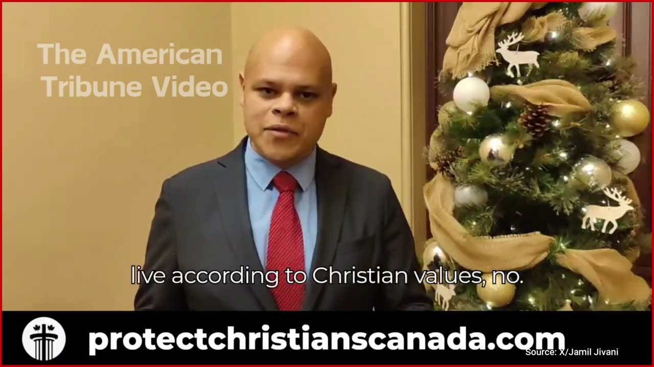 "Protect Christian Canada": Member Of Canadian Parliament Sounds Alarm On Attack On Christianity