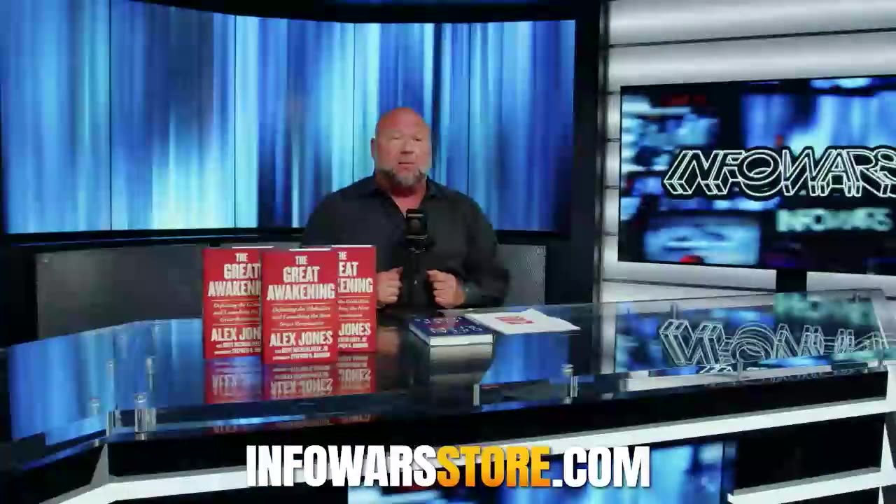 Alex Jones Announces Conspiracy Bourbon.com Triggering Leftist Panic