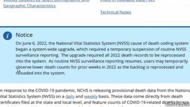 CDC removes and reclassified 52,000 death records.
