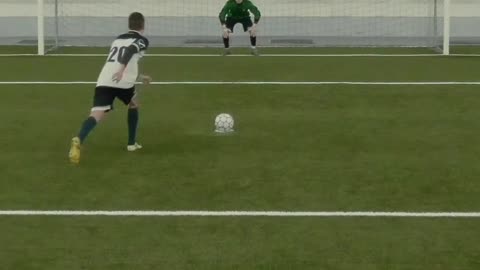 Beautiful goal from the penalty spot