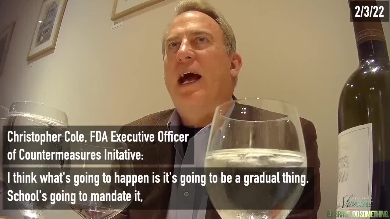 They removed this leaked FDA executive footage already.