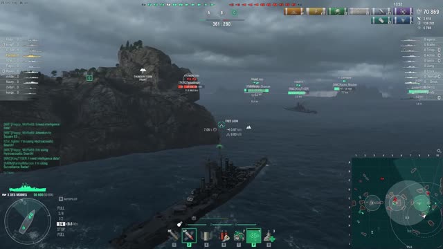 World of Warships - Des Moines - 149K DMG - Kraken + Confederate