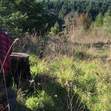 Shooting with my son.