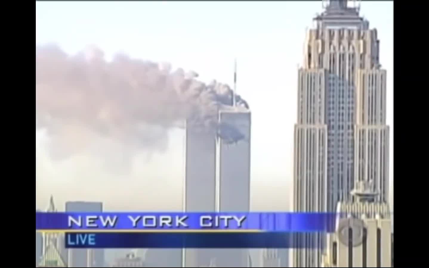 9/11 witness - "could actually see something go into the building"