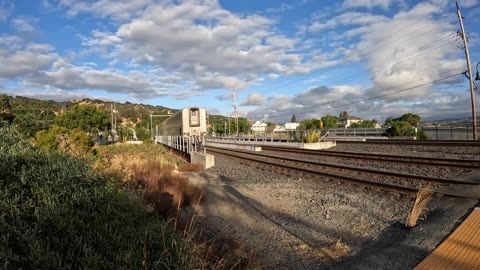 Amtrak Train #11 Coast Starlight in Martinez Ca 9/2/23