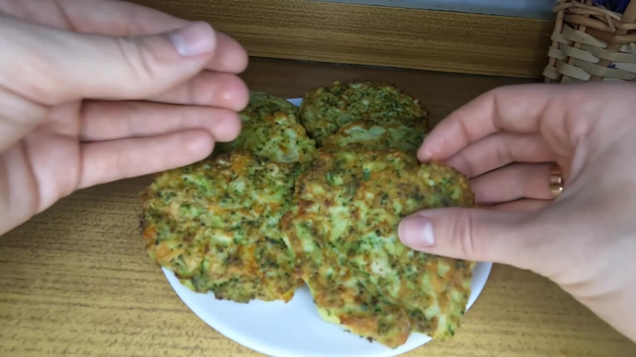 My grandmother from Italy shared this recipe for broccoli pancakes! It is incredibly delicious!