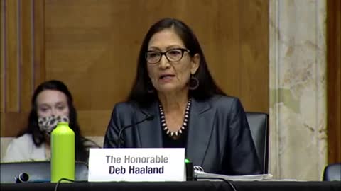 They want more crooked people in office Sec. Haaland on Tracy Stone-Manning I didn't nominate her.