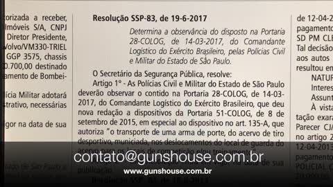 Porte de Arma AUTORIZADO 19_06_2017 Diário Oficial