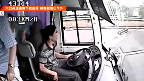 China) Reverse driving accident