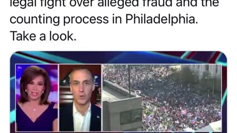 Judge Jeanine: Huge rally in Washington for the President.