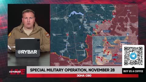 ❗️🇷🇺🇺🇦🎞 RYBAR HIGHLIGHTS OF THE RUSSIAN MILITARY OPERATION IN UKRAINE ON Nov.28, 2024