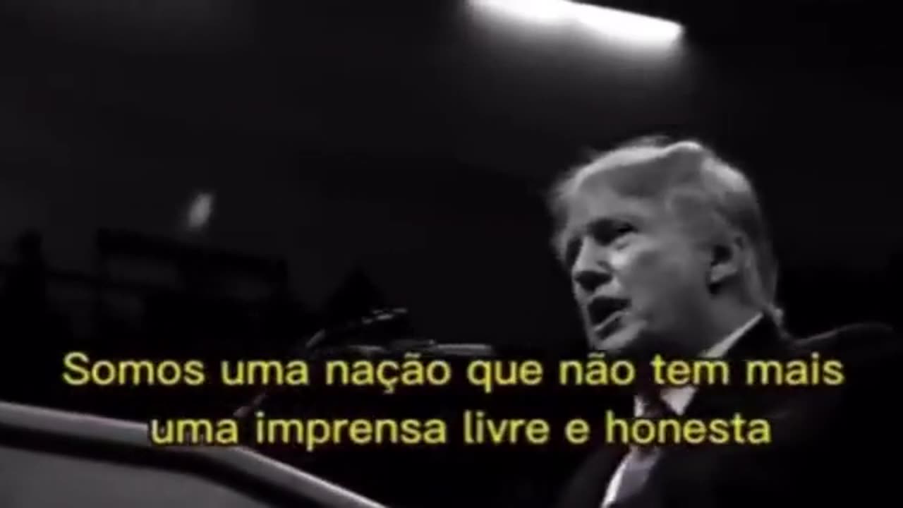 Um discurso histórico de Donald Trump. Pense, Vamos construir um futuro para o nosso país !