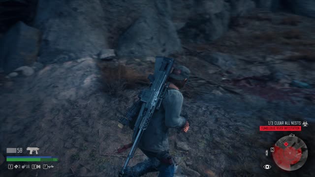 Days Gone - Tumblebug River Infestation Map Locations