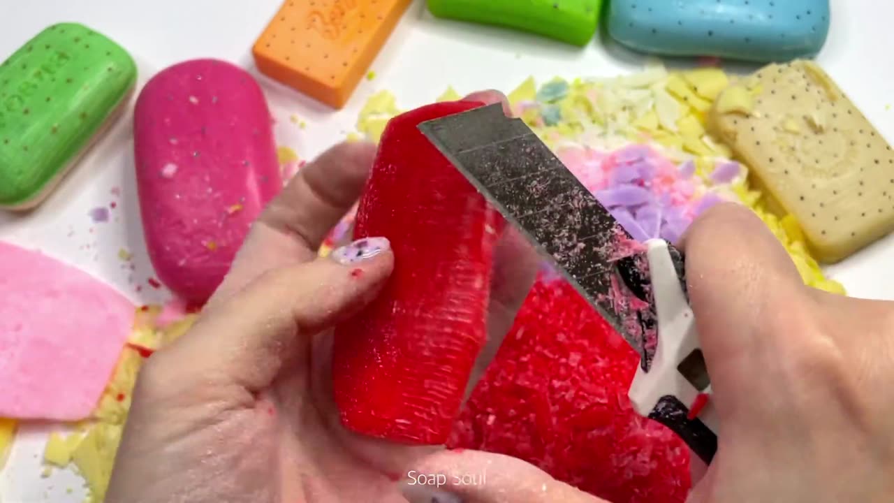 Soap Cubes ⧸ Asmr soap Carving ⧸ Asmr no talking ⧸ Satisfying video ⧸ Асмр