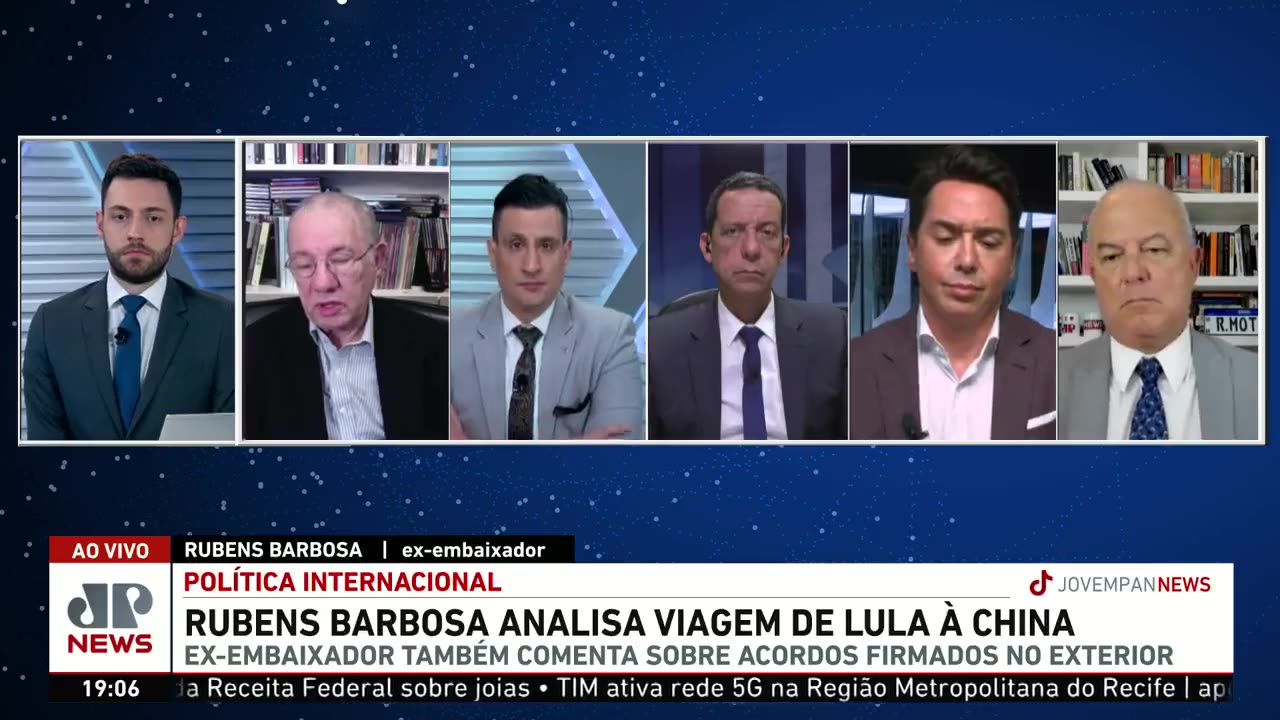 Rubens Barbosa analisa viagem de Lula à China