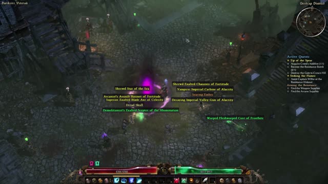 Grim dawn, Druid, Normal/Veteran, Hardcore Pt 46.