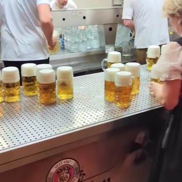 Carrying A lot Steins 🍻