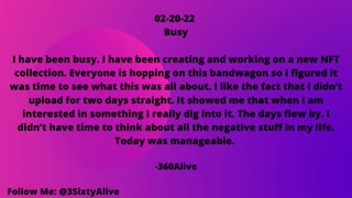 Motivational Motivation Journal 2-20-22