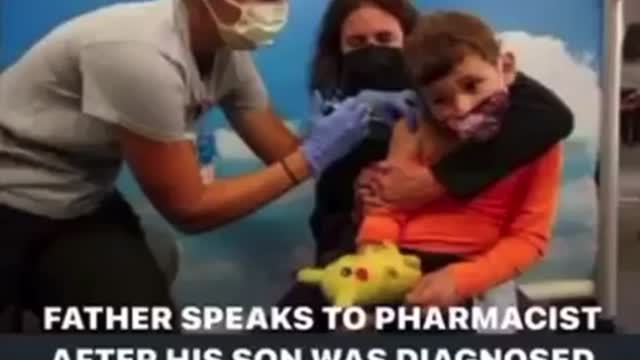 Father records call with Pharmacist after Son gets myocarditis