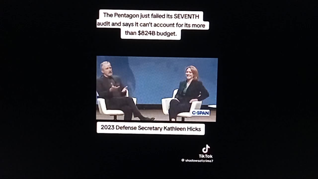 PENTAGON FAILS SEVENTH AUDIT IN A ROW 824 BILLION DOLLARS MISSING-ARROWS OF INDIGNATION 144