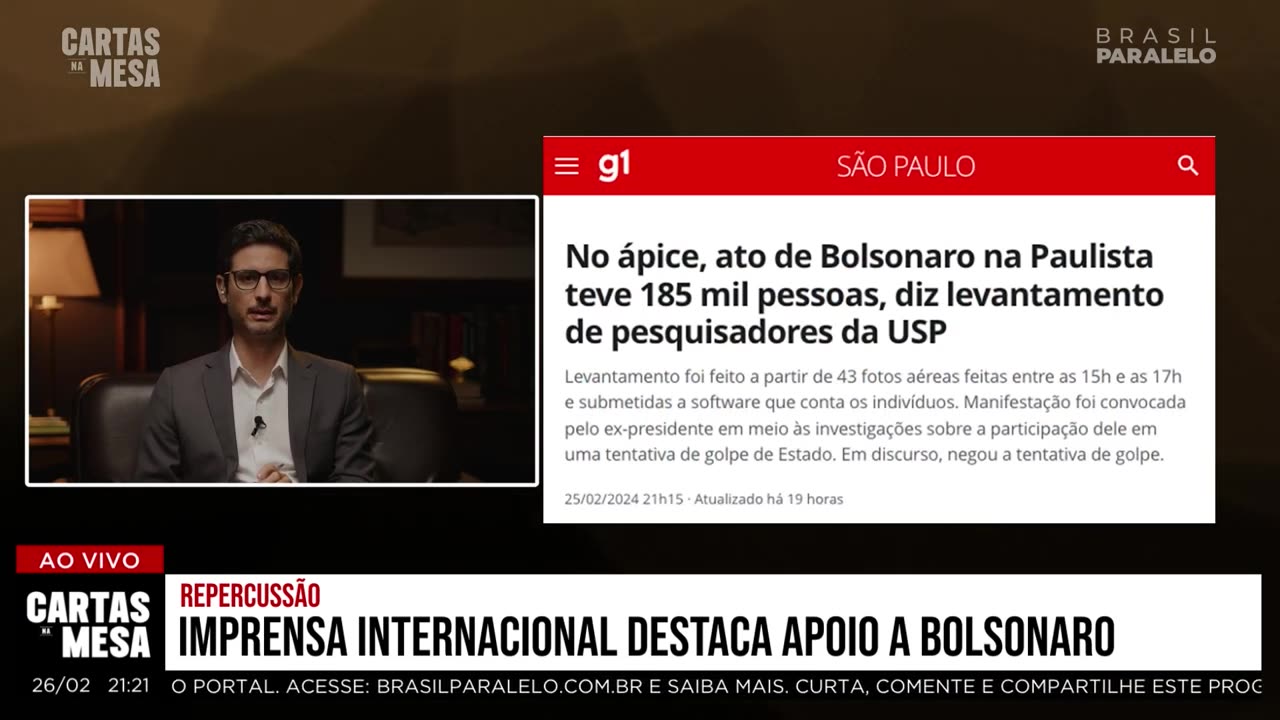 Manifestação 25 Fevereiro 2024 Av. Paulista • Bolsonaro (Brasil Paralelo) 2024,2,27 ⚜️👀🔥