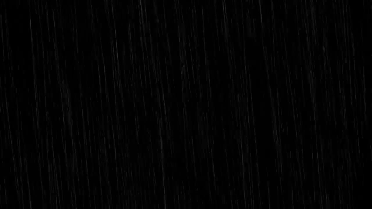 30 MINUTES Gentle Rain at Night, Rain Sounds for Sleep, Insomnia, Relaxing, Meditation, Yoga, Study