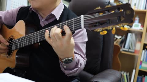 찬송가 핑거스타일 편곡 - 너 예수께 조용히 나가