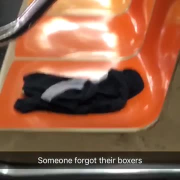 Someone forgot their boxers