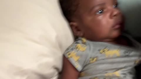 Growling Dad Confuses Crying Infant