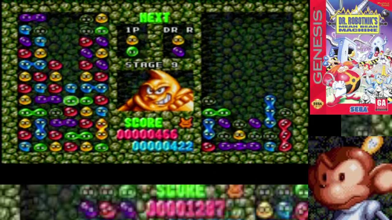 Dr. Robotnik's Mean Bean Machine - Easy - Part 2