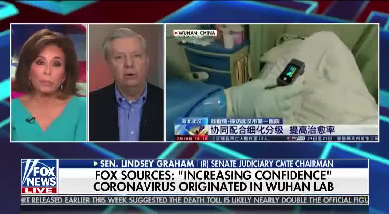 Lindsey Graham: Nancy Pelosi 'hates Trump to the point of hurting our own nation'