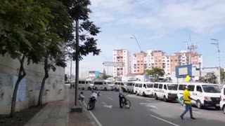 Protesta de transportadores especiales 25M García Cadena