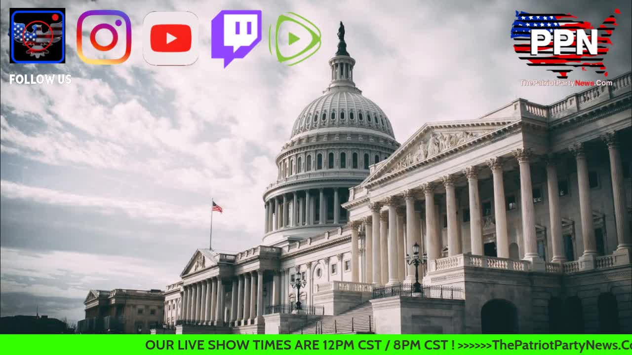 01_26_22-PPN at 12pm_cst 1pm_est Also on Rumble , Twitch , Our Website & Patriot Chute.