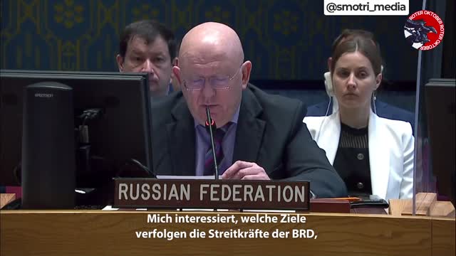 🇷🇺RUSSISCHER UN-VERTRETER: WAS WILL DEUTSCHLAND MIT UKRAINISCHEN BLUTPROBEN?🤷‍♂️