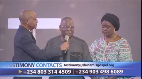 JOHN ELISHA WITH WIFE ENCOUNTER WITH DR PASTOR PAUL ENENCHE IN HIS OFFICE