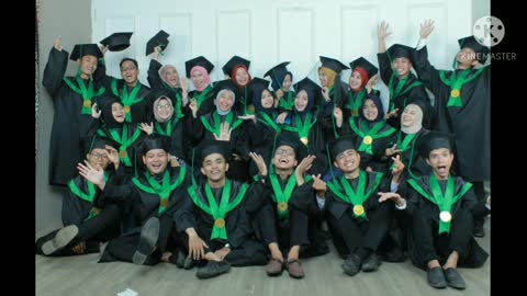 Graduation Photoshoot Of Bachelor Degree In Indonesia Lecture