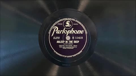 Asleep in the Deep Oscar Natzke January 1939