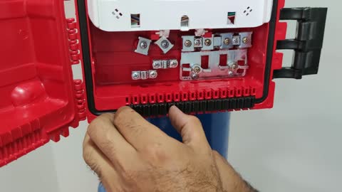 Instalação cliente na cto cabo drop veja