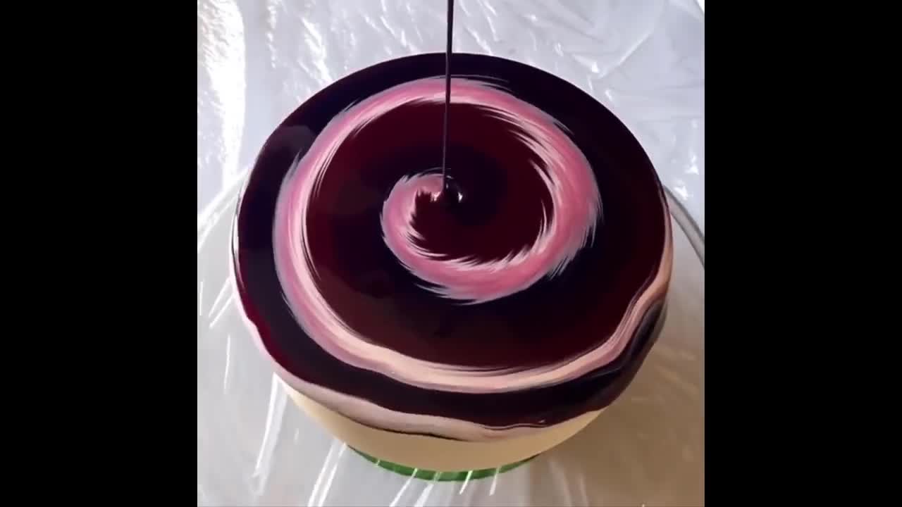 Most Satisfying Mirror Glaze Cake Decoration Compilation