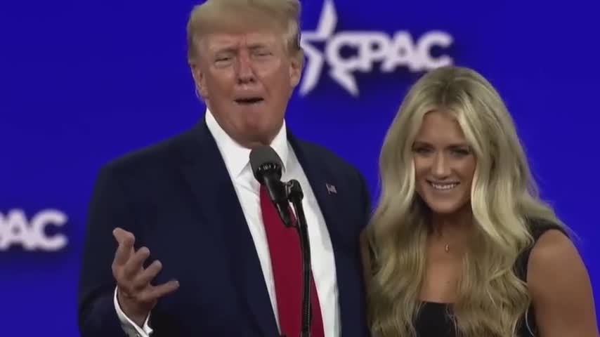 Trump's Hilarious Male Vs Female Swimming Moment on Stage