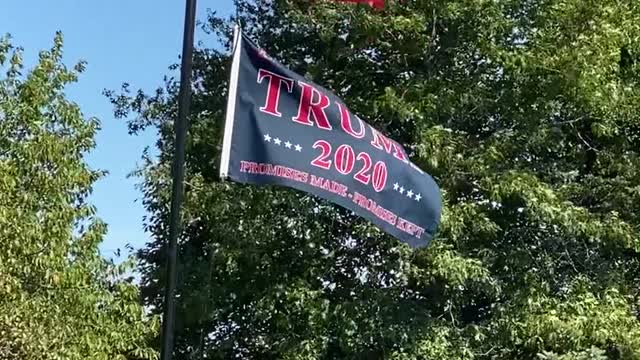 My flag. My yard.