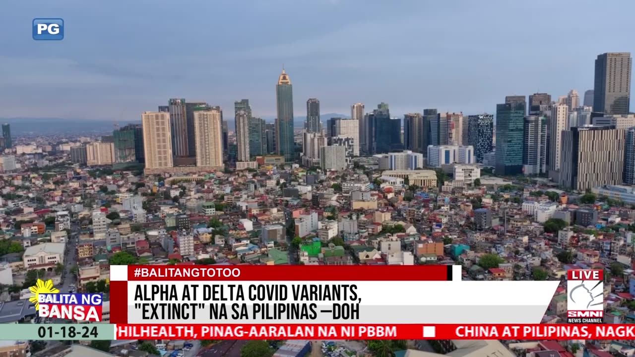Alpha at Delta COVID variants, "extinct" na sa Pilipinas —DOH