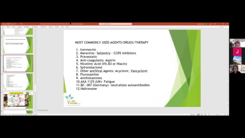 Dr. Villa Long Hauler Covid and Vaccine Injuries Part 2 of 2