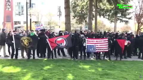 1249. 🤣⚫️ Antifa calling out George Soros! NO MONEY - NO RAIDS? 🤣