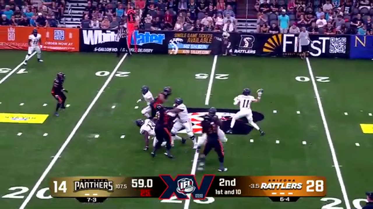 Arizona Rattlers vs Bay Area Panthers 2023 regular season