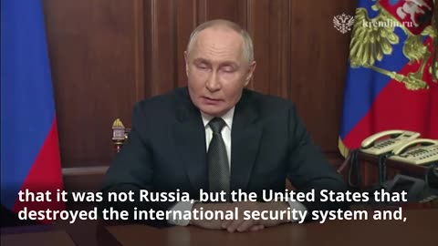 Putin Issues Statement Following The Launch Of Hypersonic Missile