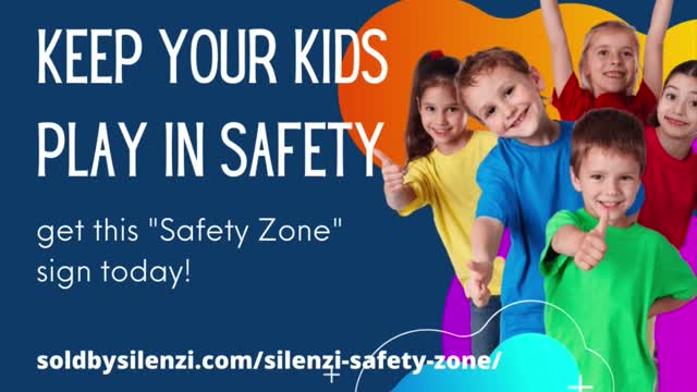 Get this FREE Safety Zone sign today!